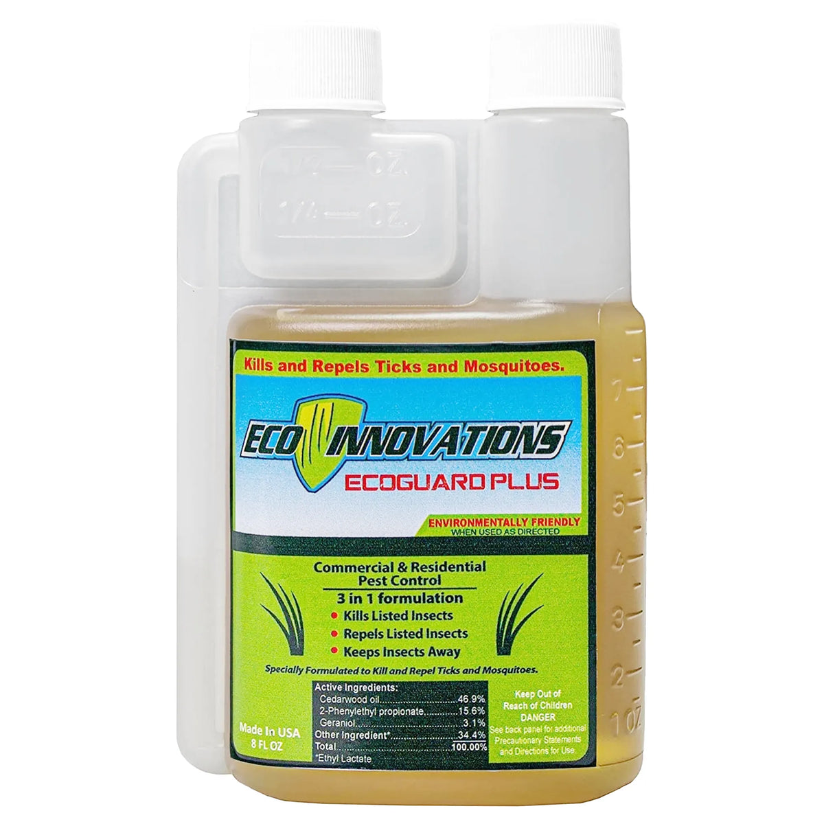 EcoGuard Plus All Natural Tick & Mosquito Control Spray 8oz