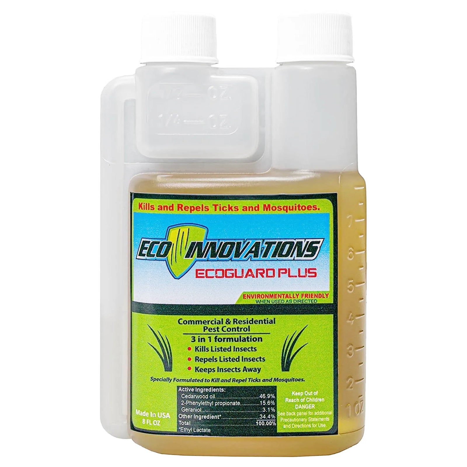 EcoGuard Plus All Natural Tick & Mosquito Control Spray 8oz